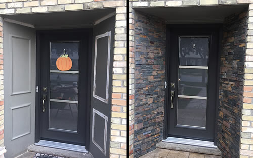 Cultured Stone Doorway